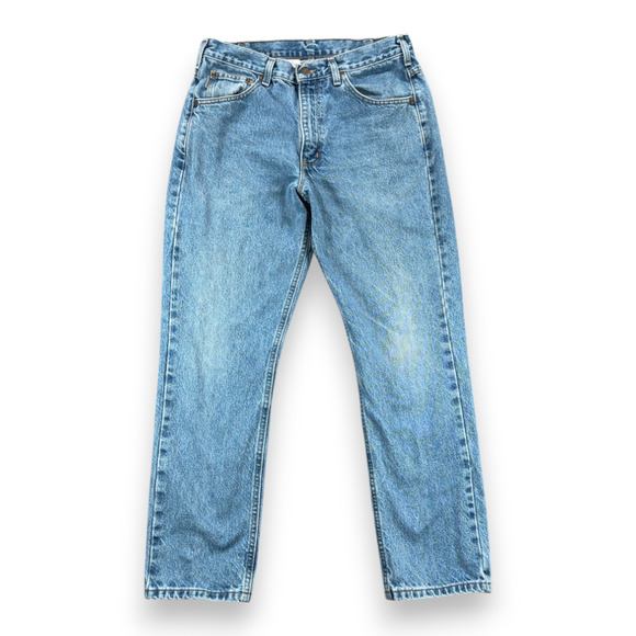 Carhartt Other - Carhartt Jeans Mens 32x30 Blue Stonewash Relaxed B18 Workwear Denim 34x30 Tag